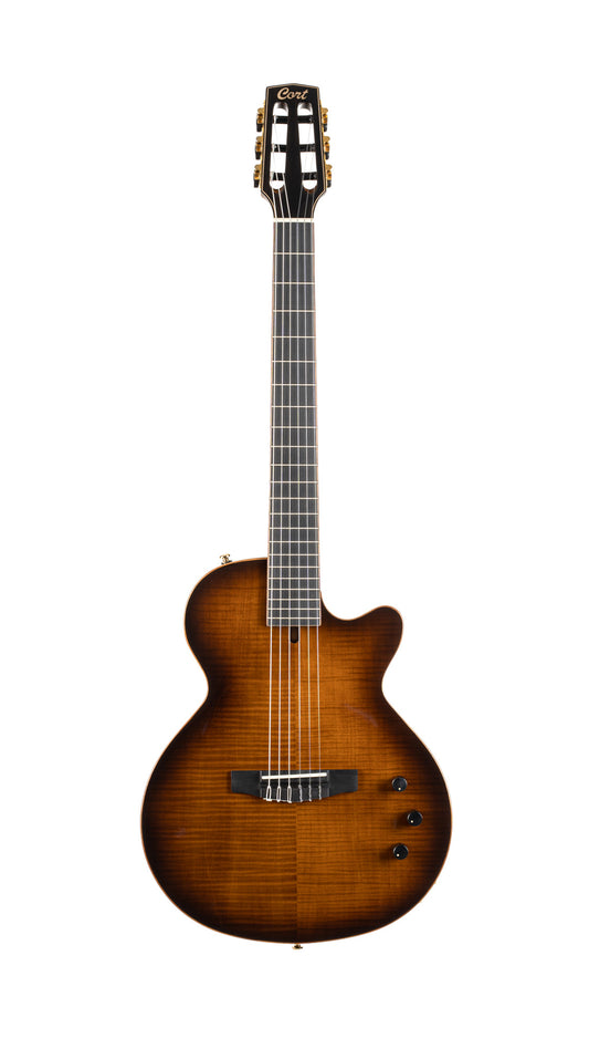 Cort Sunset Nylon electrique Dlx Tobacco Sunburst